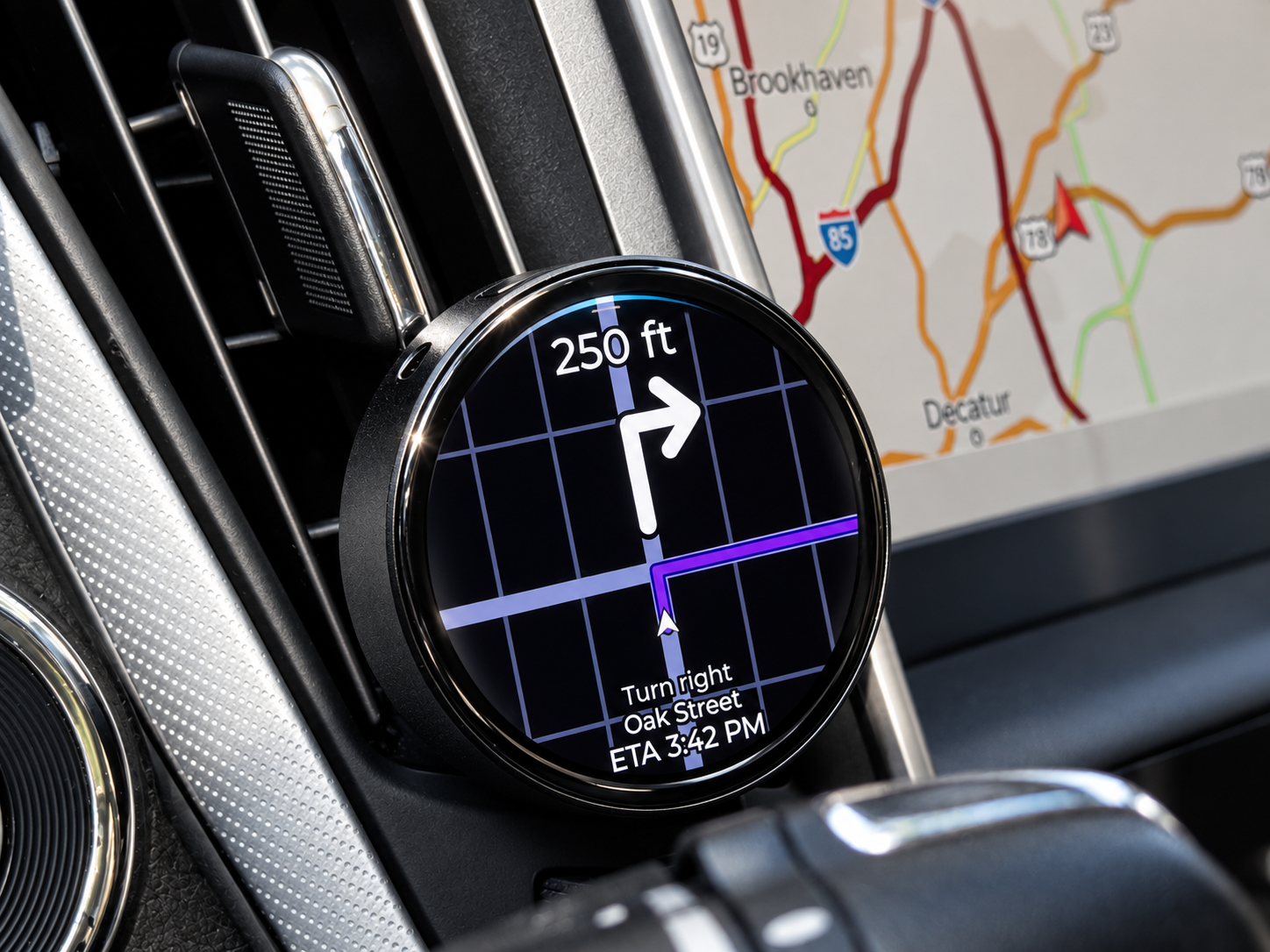 DAOmotion map navigation on the Vent Clip